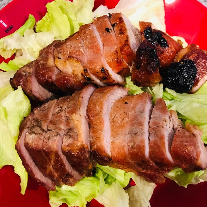 漬けて焼く簡単焼き豚 レシピ 作り方 By Coffeelake 楽天レシピ